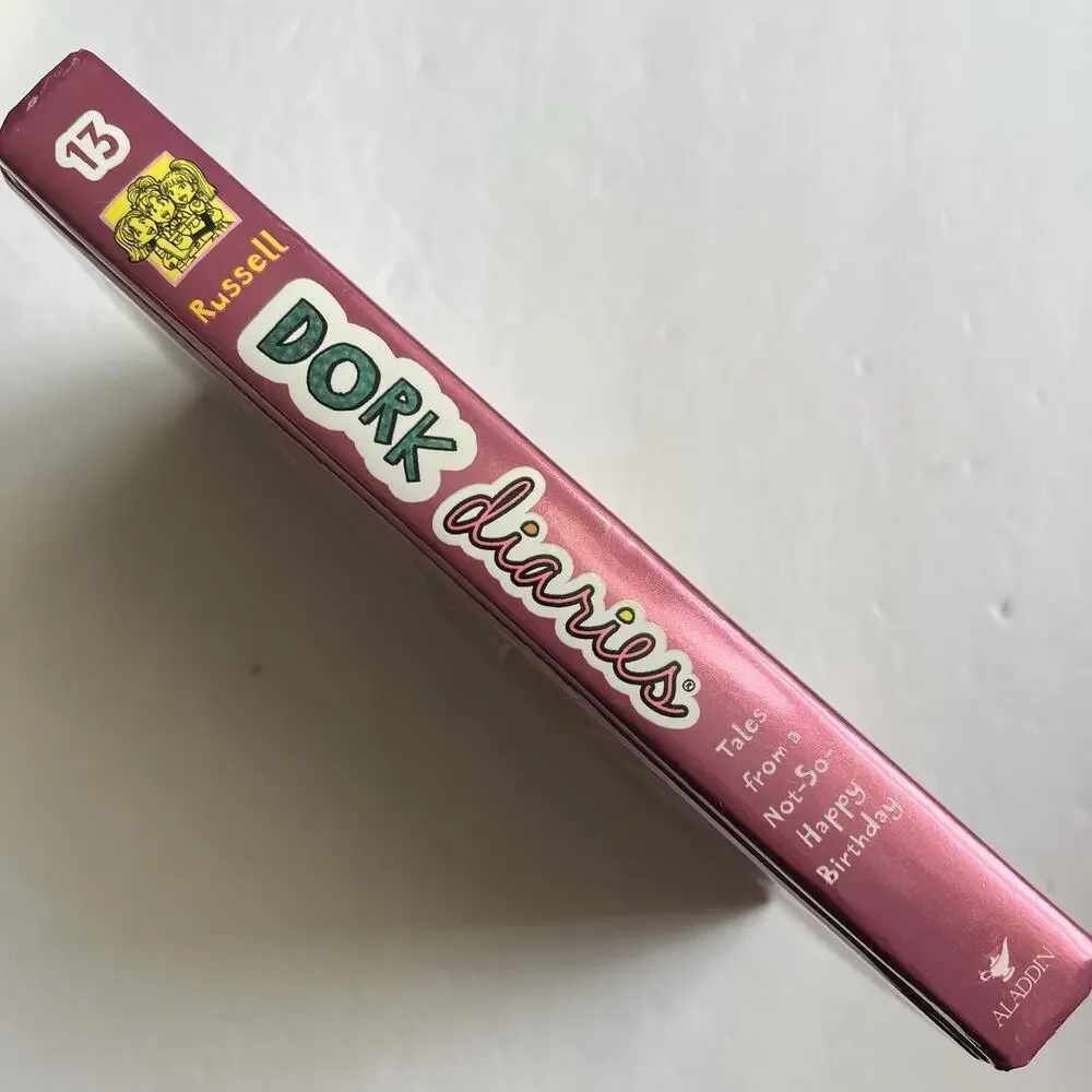 Dork Diaries 13 Tales from a Not So Happy Birthday Hardcover Rachel Renee Russel